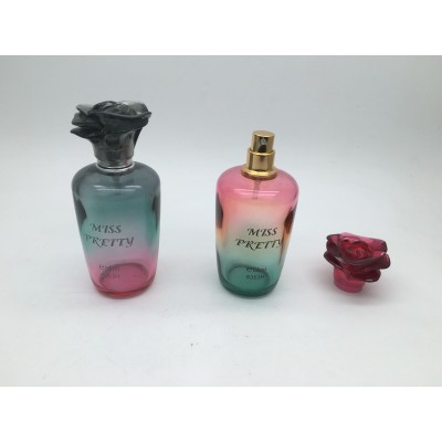 100ml Round Glass Spray Bottle for Women Perfume