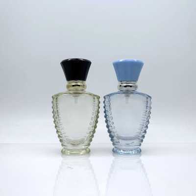 Small Custom Color Custom logo Glass Perfume Bottle 50ml