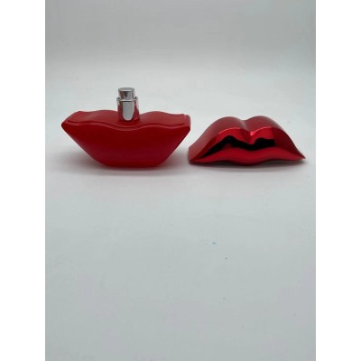 30ml 60ml Sexy Lips Shape Perfume Glass Bottle