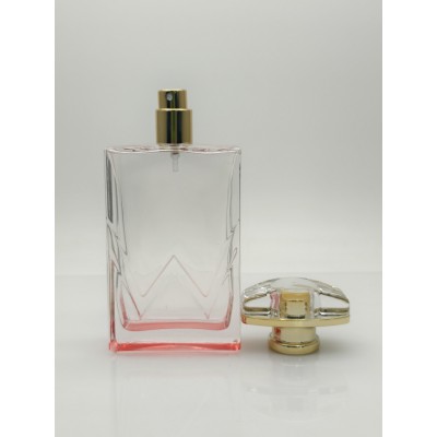 70ml W Shape square Perfume Glass Bottle