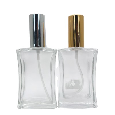 Empty Square Glass Bottle Perfume 50ml