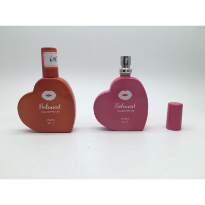 Heart Shape Glass Spray Bottle 30ml