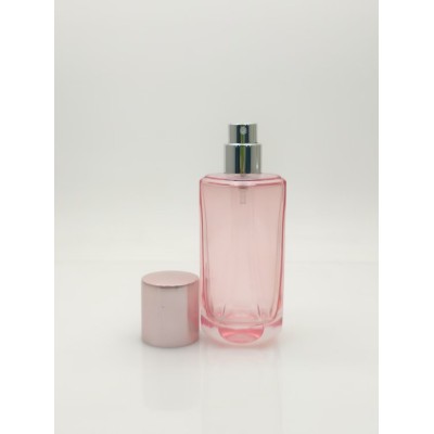 Irregular Cylindrical Custom Glass Perfume Bottle 45ml