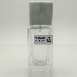 50ml square Custom Glass Perfume Bottle