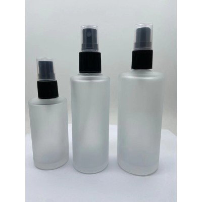 60ml 85ml 120ml  Frosted Perfume Oil Bottle with Screw Pump