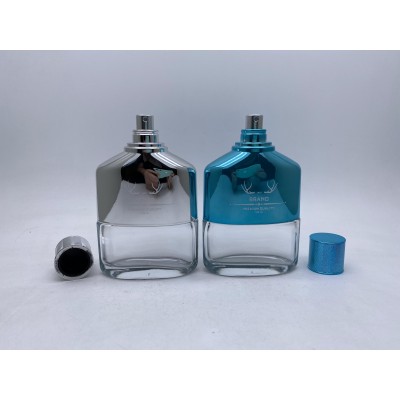 100ml Custom Perfume Bottles with UV Plated Cap