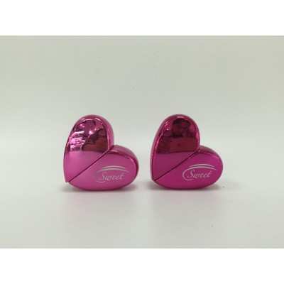 30ml 50ml Heart Shaped Atomizer Perfume Glass Bottle