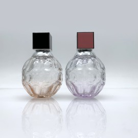 زجاجات العطور الزجاجية المخصصة ألوان التدرج 50ml
