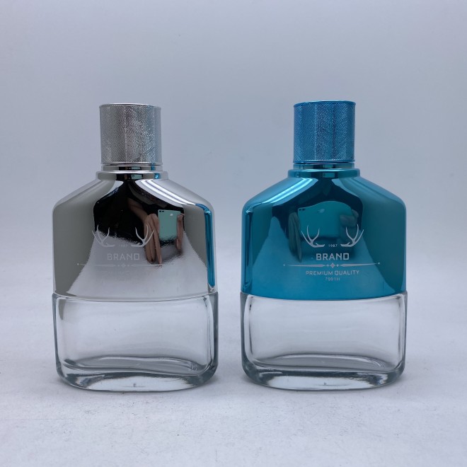 100ml Custom Perfume Bottles with UV Plated Cap