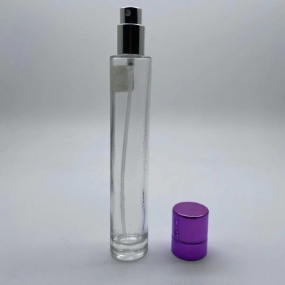 30ml Cylinder Screw Perfume Glass Bottle for Women