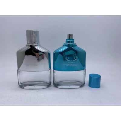 100ml Custom Perfume Bottles with UV Plated Cap