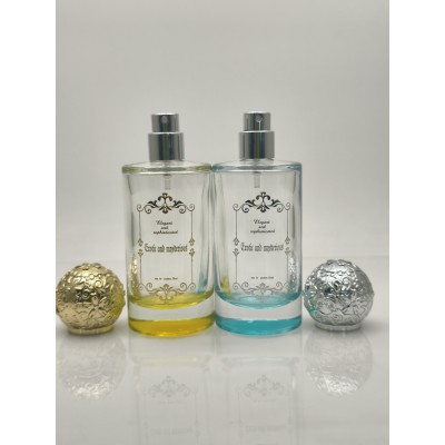 50ml Cylindrical Glass Bottle of Perfume