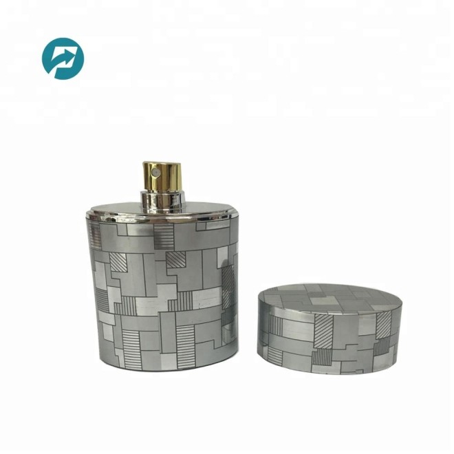 Empty Perfume Glass Bottle with Magnetic Cap