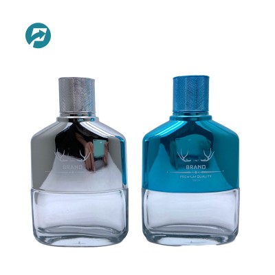 100ml Custom Perfume Bottles with UV Plated Cap