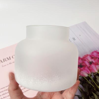 Big Size Frosted Candle Jars