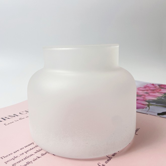 Big Size Frosted Candle Jars