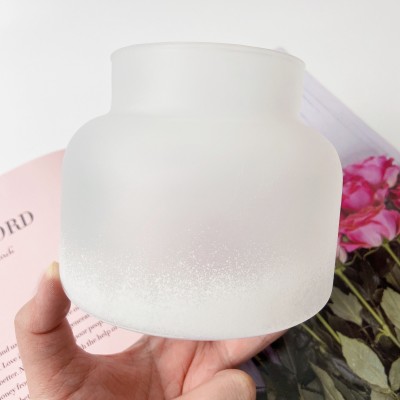Big Size Frosted Candle Jars
