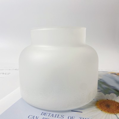 Big Size Frosted Candle Jars