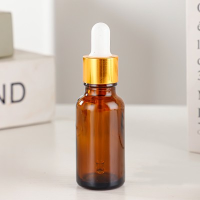 Tea-colored Glass Essential Oil Bottle, 30ml Perfume Portioned , Essence , 10 Empty , Travel
