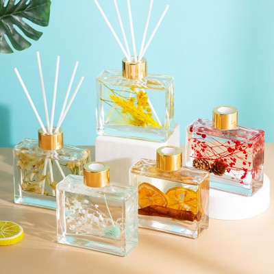 120ml Aromatherapy Bottle Small Volatile Aroma Empty Bottling Ornaments Household Toilet Glass