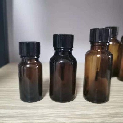 4 قطع 20ml فارغة قابلة لإعادة ملء زجاجات طلاء الأظافر حاويات ورنيش الزجاج مع فرشاة غطاء للفن