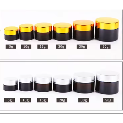 الجملة المجمدة العناية بالبشرة مستحضرات التجميل التعبئة والتغليف 20g كريم الزجاج جرة