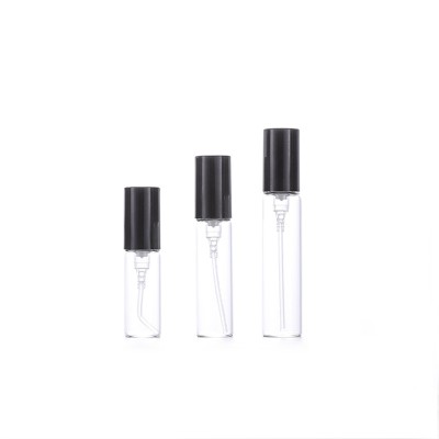 Glass Perfume Sample Bottle 2ml Men and Women Mini Q Version Trial Card Spray Bottle