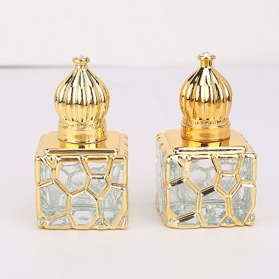 3ml 6ml 12ml زجاجة عطر كرة الأسطوانة 6ml لفة زجاجية على زجاجة عطار مع تصميم