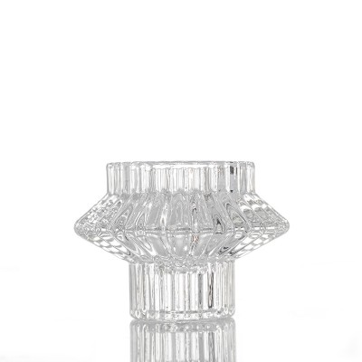 New Ins Candle Cup Empty Home Bedroom Light Luxury Atmosphere Ornaments DIY Non-fire Aromatherapy Glass Hold