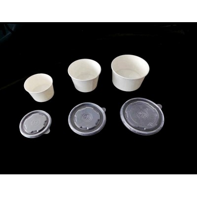 Transparent PP PET Plastic Flat Clear Lids Paper Bowl Covers Supplier-Bottle Caps & Closures Product Category
