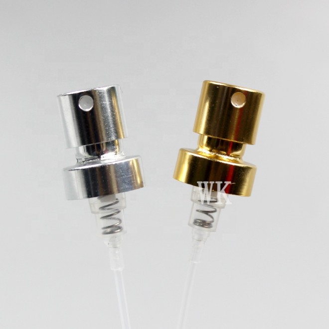 رش العطور 15mm حجم رش كبير رش فوهة رش الألومنيوم ضباب دقيق مضخة العطور رش على رأس رش المعادن