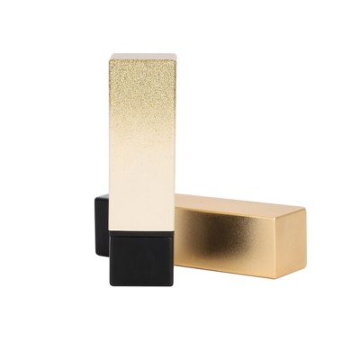 Custom Black Square Tube Lipstick Containers Empty Lip Gloss Tubes