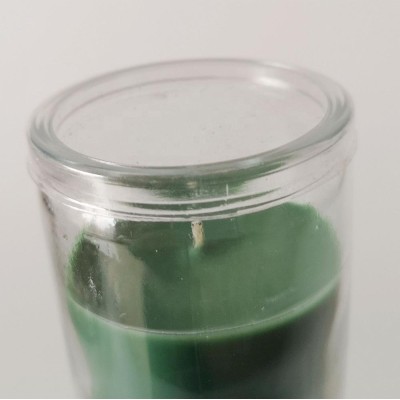Cylinder Blister Cover Accessory Plastic Flip Top Cap Jars for Candles & Fragrances