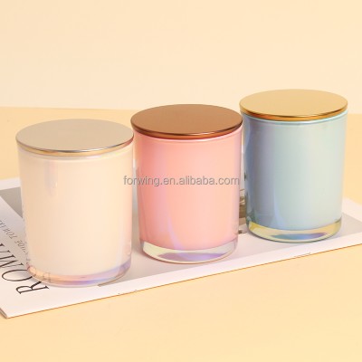 Rose Gold Stainless Steel Candle Lid Metal Storage Jar Lid with Silicone Seal Ring ABS Plastic Screw Cap for Candle Cover