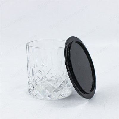 Wholesale Custom Colorful Thin Candle Cap Black Silver Plastic Candle Lids Flat Plastic Cover for Candle Jars