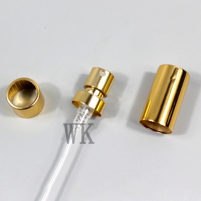 رش العطور 15mm حجم رش كبير رش فوهة رش الألومنيوم ضباب دقيق مضخة العطور رش على رأس رش المعادن