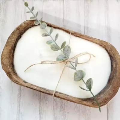 مزرعة بني ريفي خشبي العجينة وعاء قابل للتخصيص الشعار الزجاج Tealight شمعة جرة ديكور المنزل الجملة نوع الفانوس