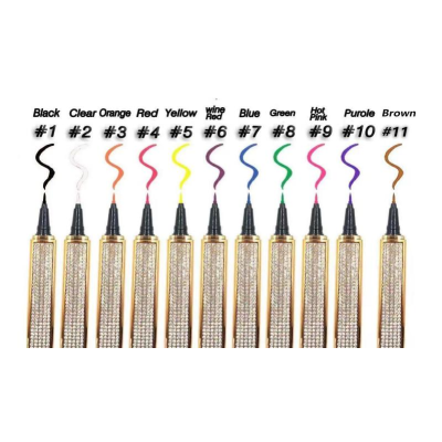 Wholesale Waterproof Magic Eyeliner Pencil Vegan Eyelash Glue Pen for Eye Makeup with Custom Logo Chemical Ingredient