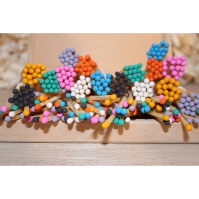 Personalized Decorative Packing Large Household Matches Tube Candle Matches   for Candles Wholesale Long Custom Matches