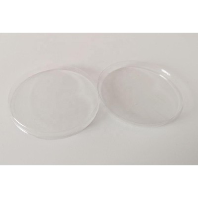 Cylinder Blister Cover Accessory Plastic Flip Top Cap Jars for Candles & Fragrances