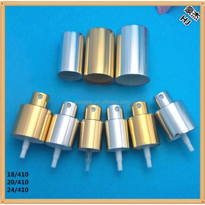 هاوجي فاخرة 18/410 20/410 24/410 عطر مضخة الألومنيوم ضباب رش