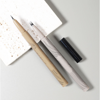 Free Hand Thrush Eyeliner Pencil Extremely Fine Pen for Lower Eyelashes Silkworm Makeup Water Eyebrow Pencil with Plastic Tubes