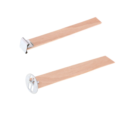 Wholesale DIY Wooden Wax Core Clip Cross Candle Wick Holder for Candles & Fragrance Accessories