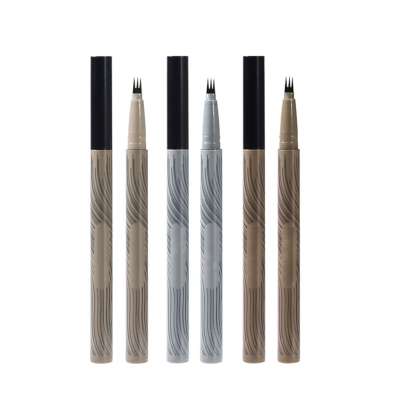 Free Hand Thrush Eyeliner Pencil Extremely Fine Pen for Lower Eyelashes Silkworm Makeup Water Eyebrow Pencil with Plastic Tubes