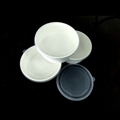 Transparent PP PET Plastic Flat Clear Lids Paper Bowl Covers Supplier-Bottle Caps & Closures Product Category