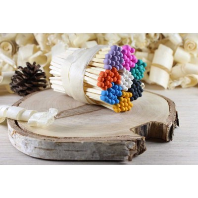 Personalized Decorative Packing Large Household Matches Tube Candle Matches   for Candles Wholesale Long Custom Matches