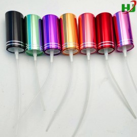 الألومنيوم ملونة عطر ضباب مضخة رش 18/415